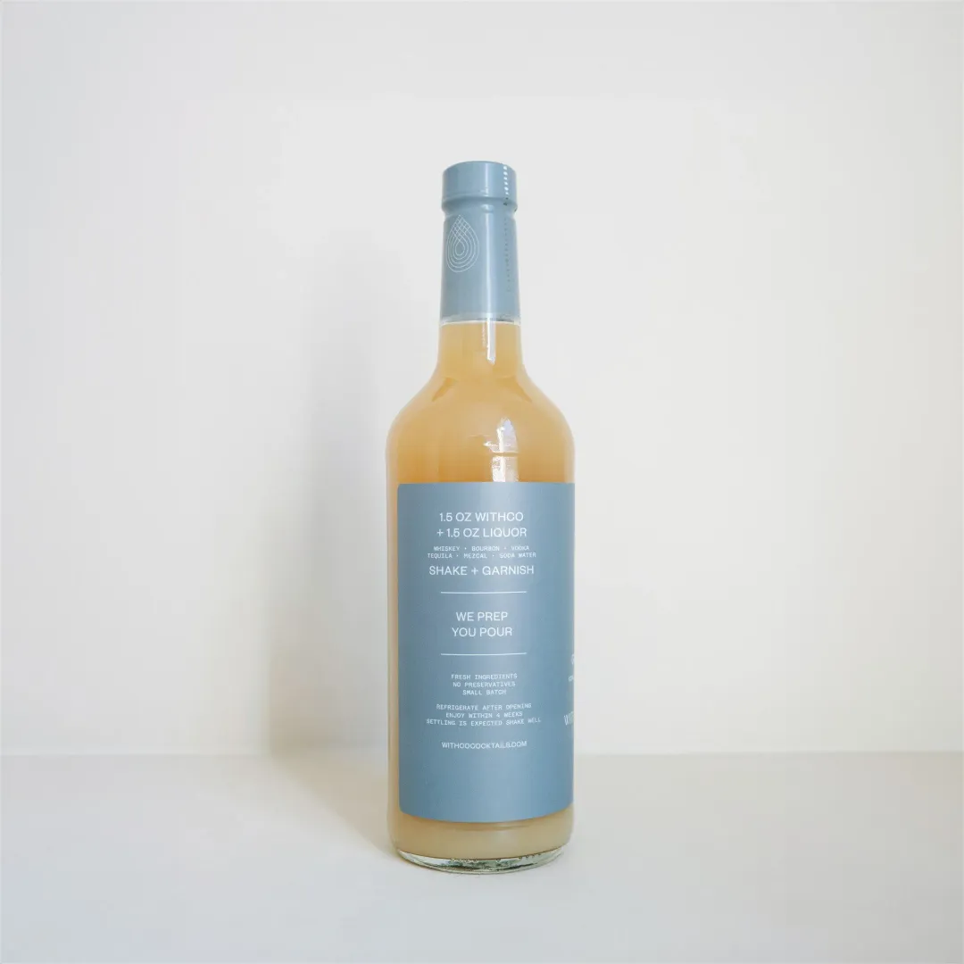 750ml Ginger Mule Cocktail/Mocktail 750ml (Fresh Ginger Root, Fresh Lime Juice, Aromatic Bitters)