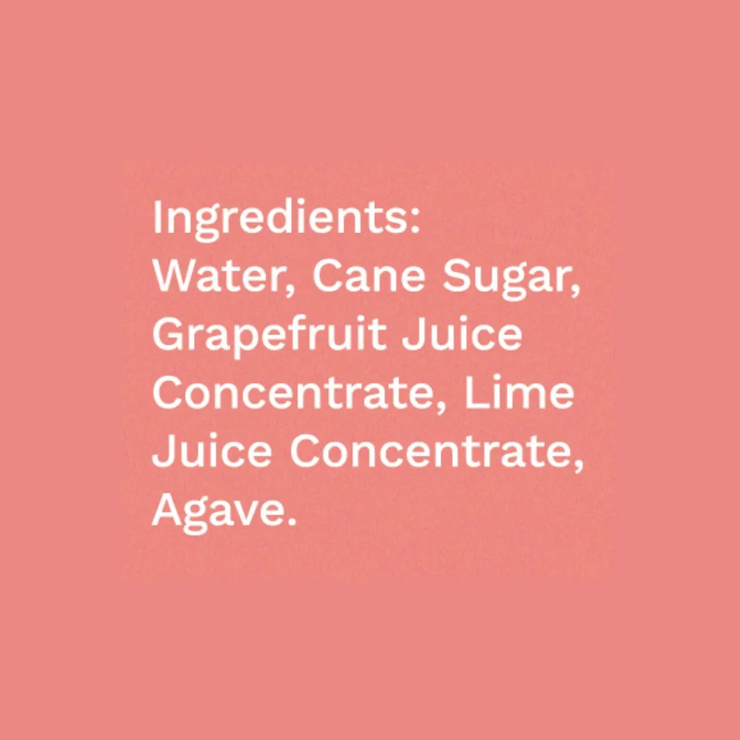 Paloma Mixer: Grapefruit & Lime, 16 fl oz
