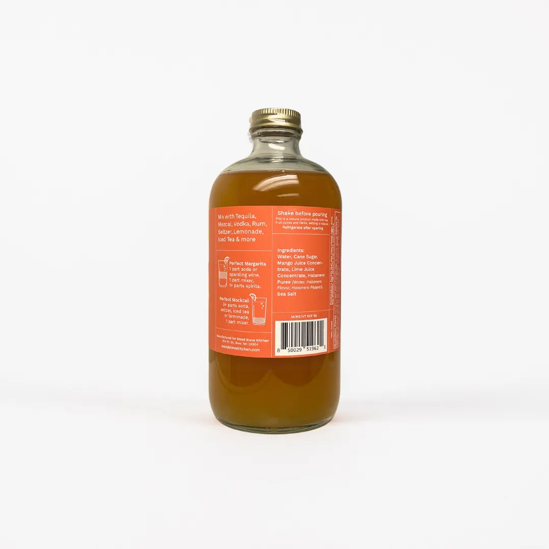 Mango & Habanero Margarita Mixer, 16 fl oz