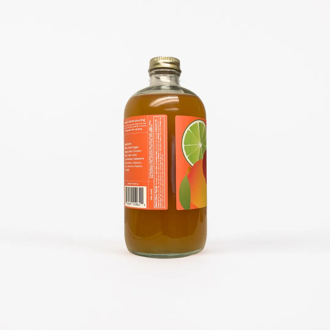 Mango & Habanero Margarita Mixer, 16 fl oz