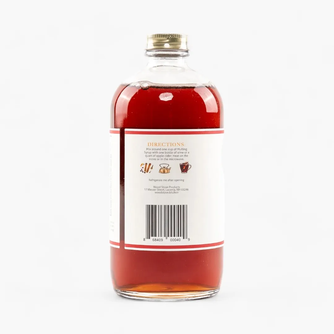 Mulling Syrup, 16 fl oz (Mulled Wine, Cider, Baking, Cocktails)