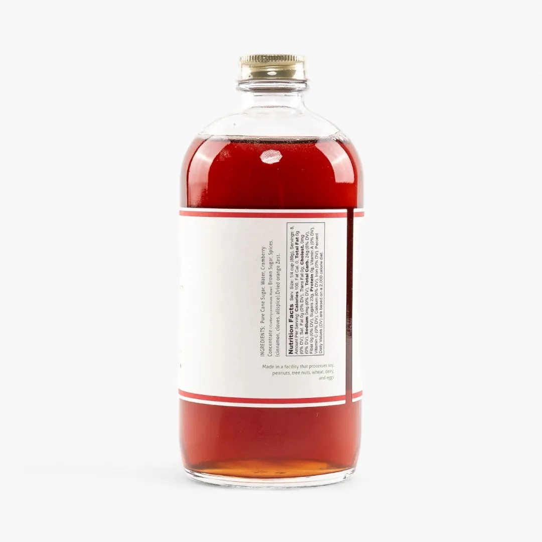 Mulling Syrup, 16 fl oz (Mulled Wine, Cider, Baking, Cocktails)