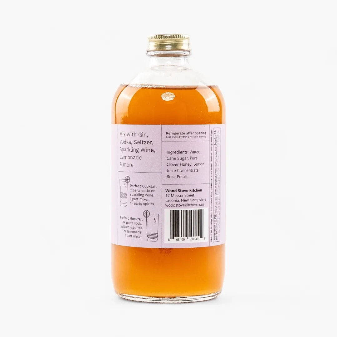 Rose Honey Lemon Mixer, 16 fl oz