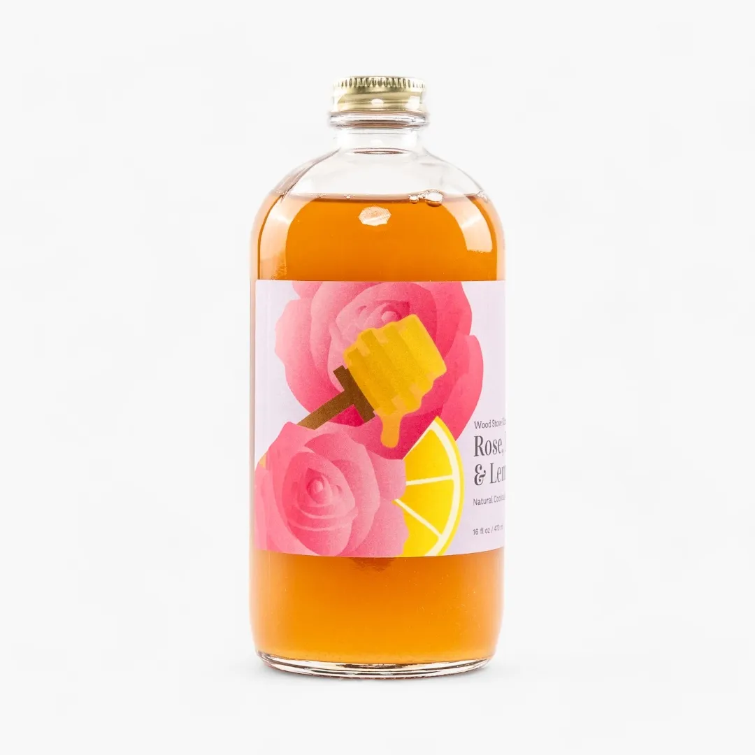 Rose Honey Lemon Mixer, 16 fl oz