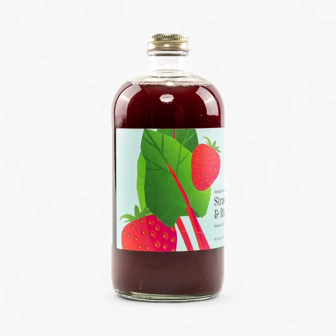 Strawberry-Rhubarb Mixer, 16 fl oz