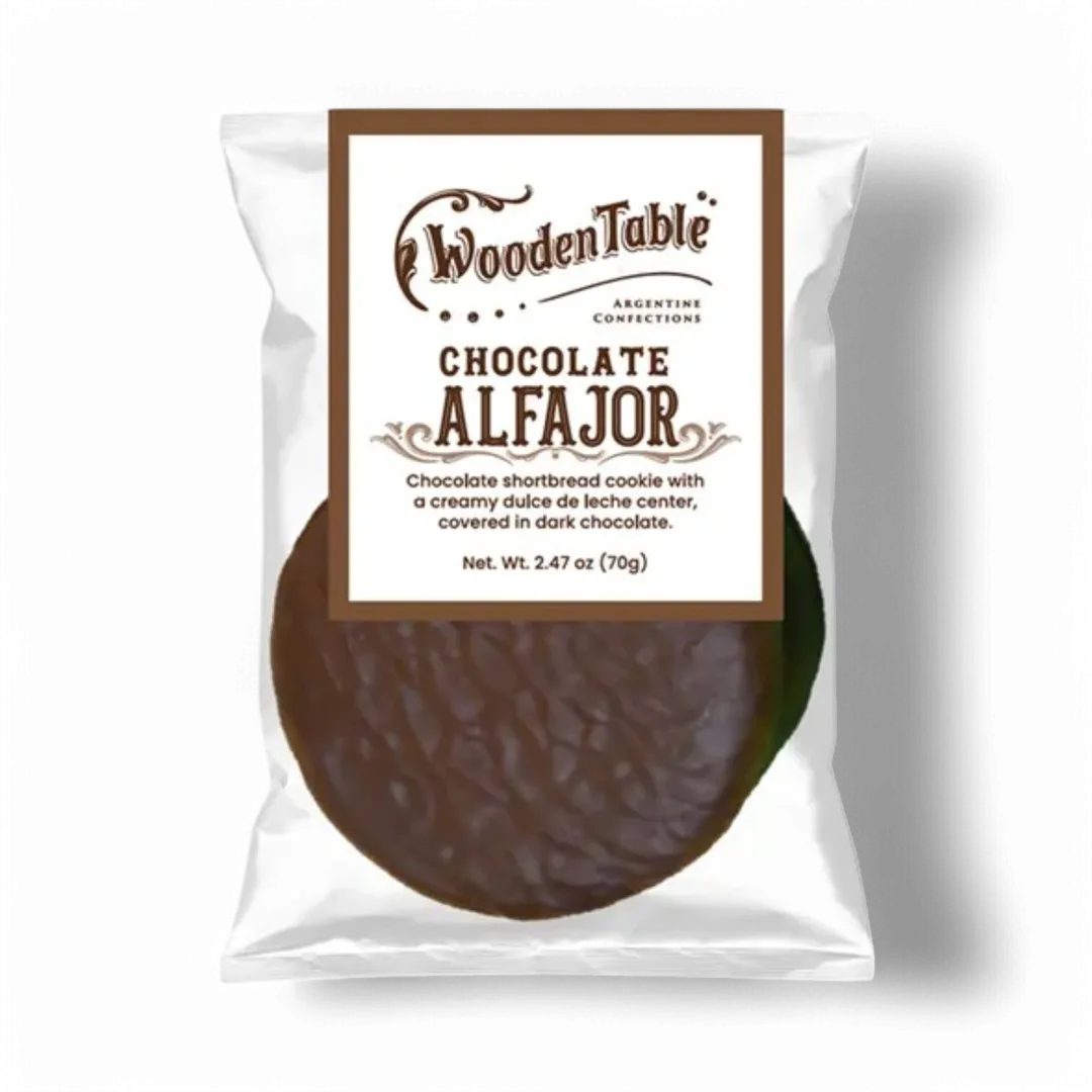 Dark Chocolate Alfajores XL (Individually wrapped)