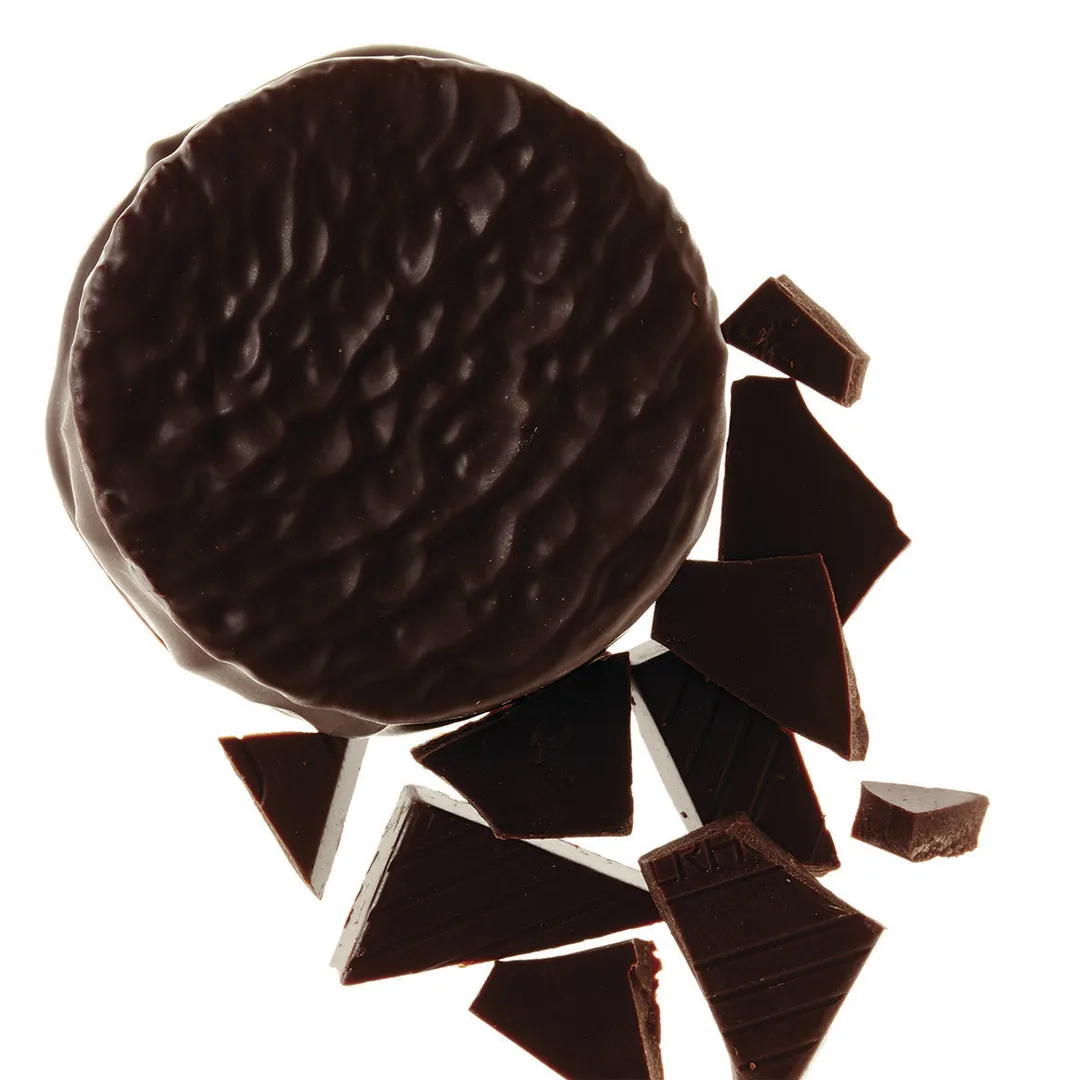 Chocolate Covered Alfajores Cookies - CLAMSHELL with 8 Alfajores