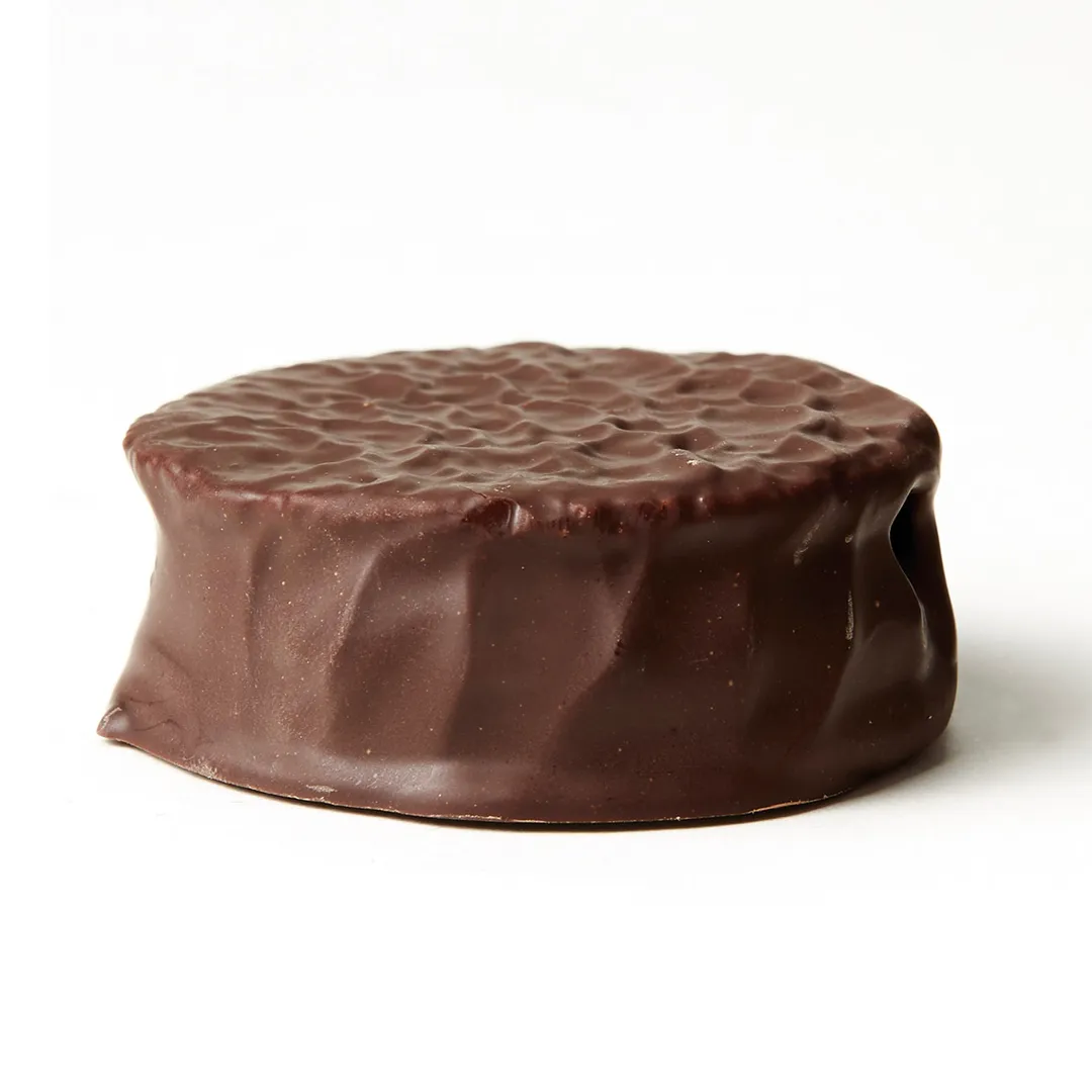 Chocolate Covered Alfajores Cookies - CLAMSHELL with 8 Alfajores