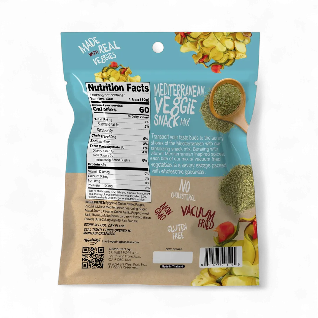 Mediterranean Mix Veggies (Single Serve Bags)