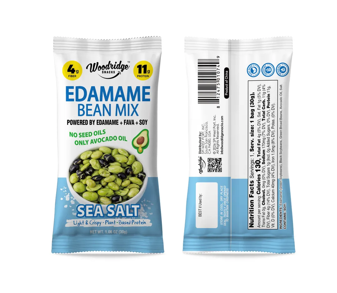 Edamame Bean Mix (12 Single Serve Packs in Display box)