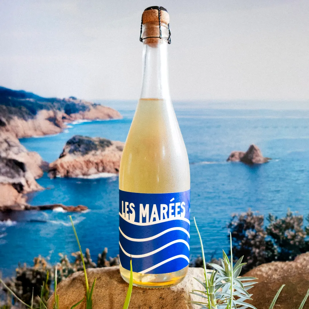 Les Marées Non-Alcoholic Sparkling Blanc de Blanc – Made in South of France (750ml)