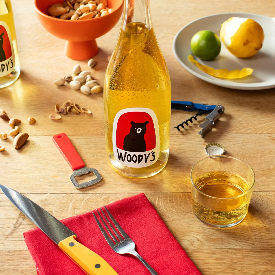 Woody's Non-Alcoholic Blanc de Blanc - Made in California (750ml)