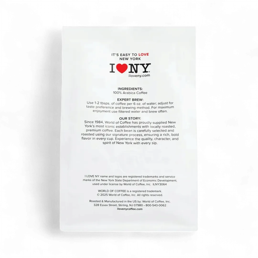 I LOVE NY Coffee - 10 oz Bag