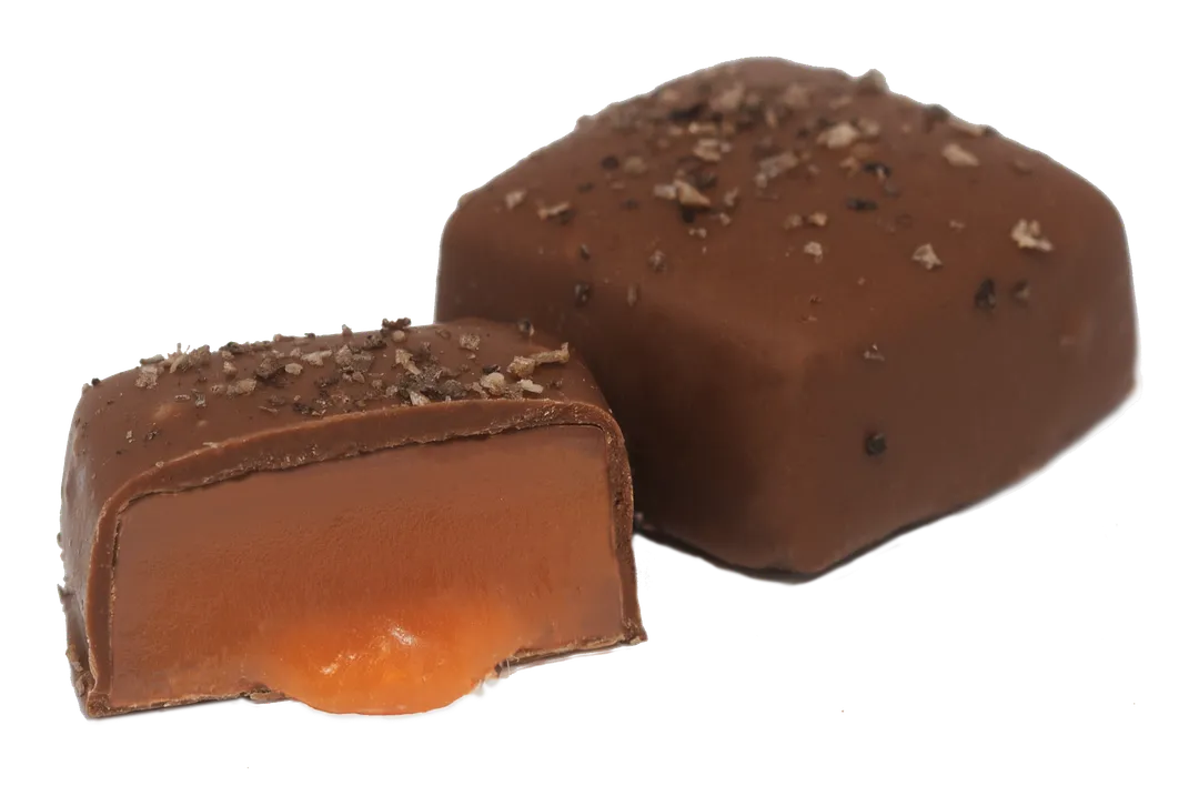 2-Piece Milk Chocolate Salted Caramels 5 Caddy Bundle
