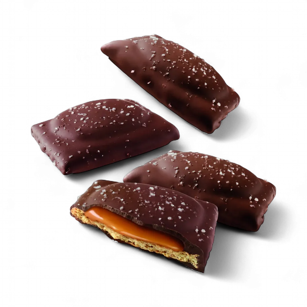 Dark Chocolate Caramel Graham Single Wrapped
