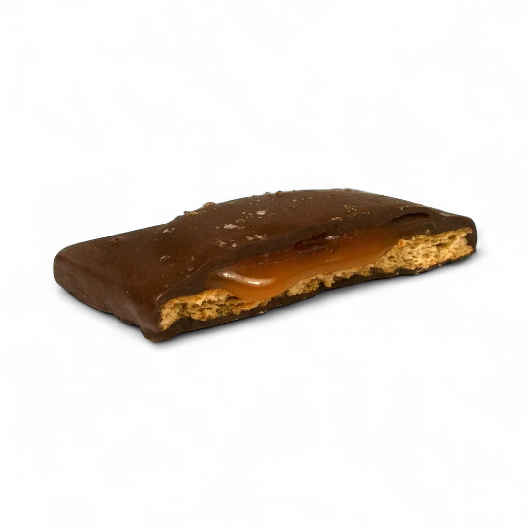 Dark Chocolate Caramel Graham Single Wrapped