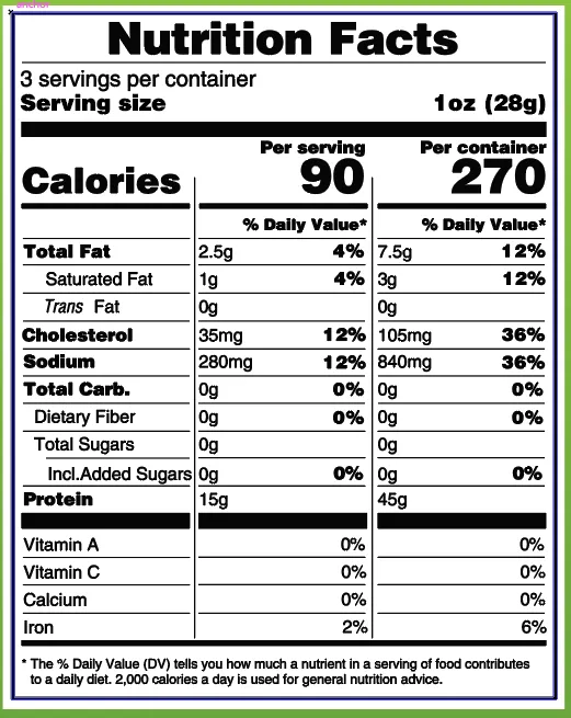 Salmon Jerky Shipper