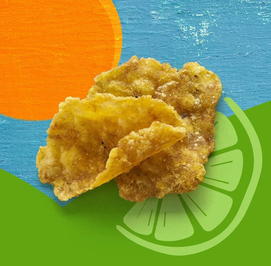 Caribbean Lime  Plantain Crisps