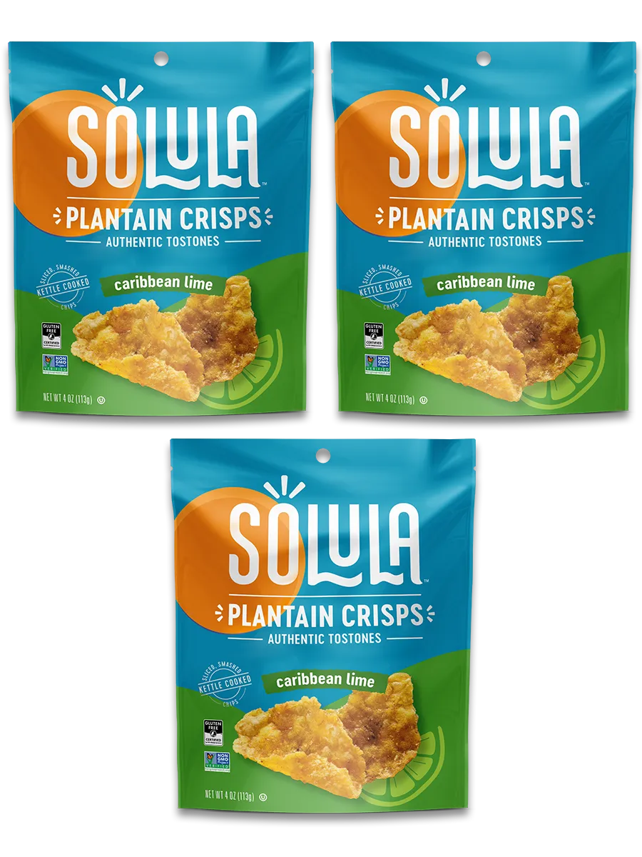 Caribbean Lime  Plantain Crisps