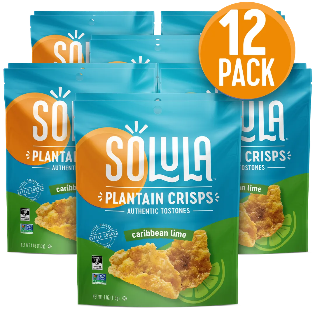 Caribbean Lime  Plantain Crisps