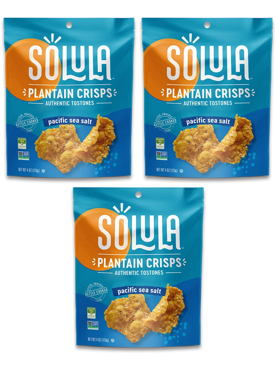 Pacific Sea Salt  Plantain Crisps