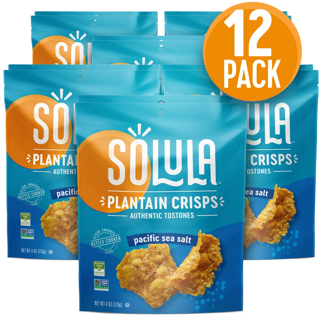 Pacific Sea Salt  Plantain Crisps