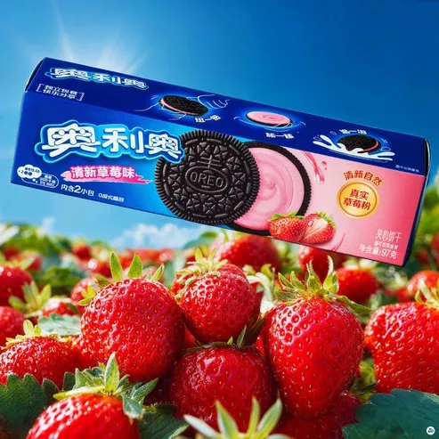 Oreo Strawberry Cream 97g (China)
