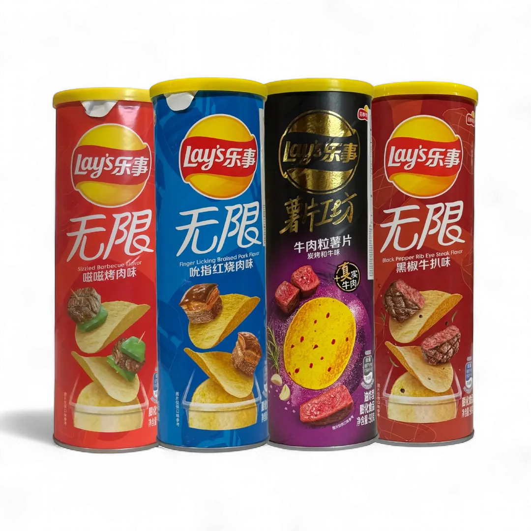 Lay's Black Pepper Ribeye Steak 90g (China)