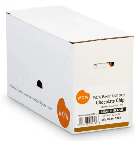 Gluten-Free Chocolate Chip Cookie Grocery 2.75oz singles - 12