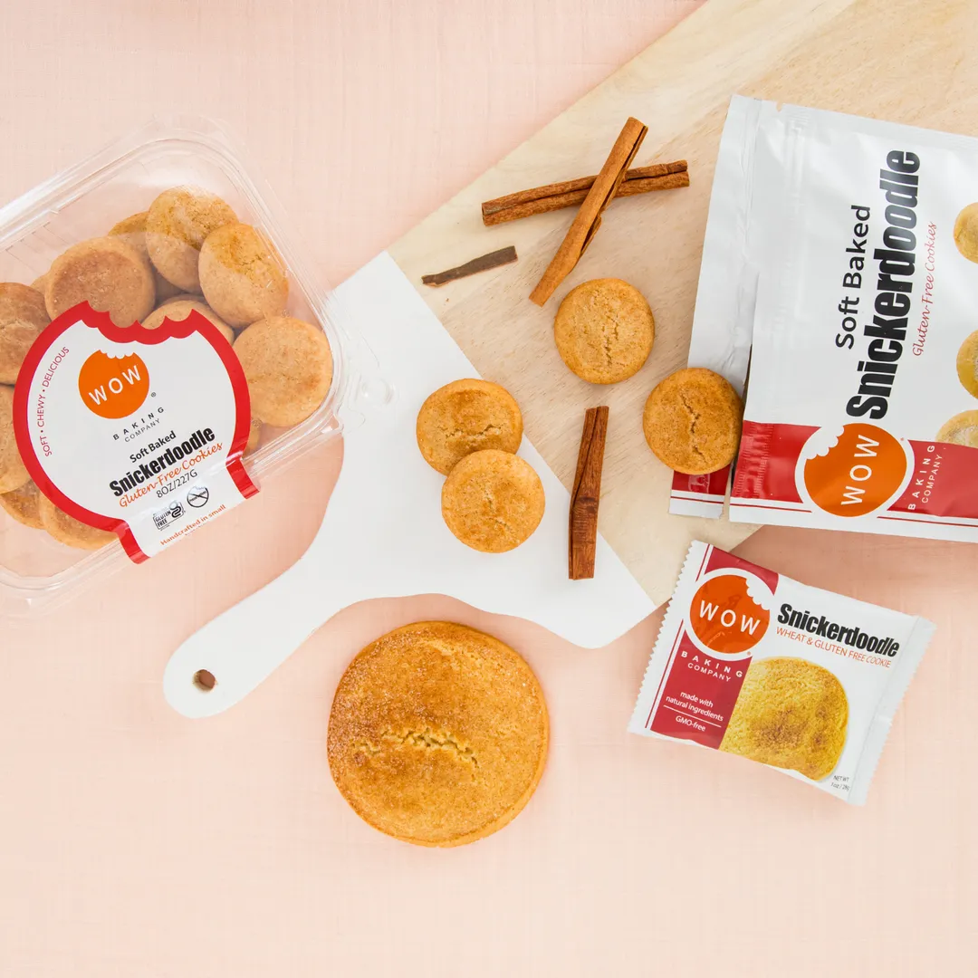 1oz Gluten-Free Snickerdoodle Cookies- case of 48