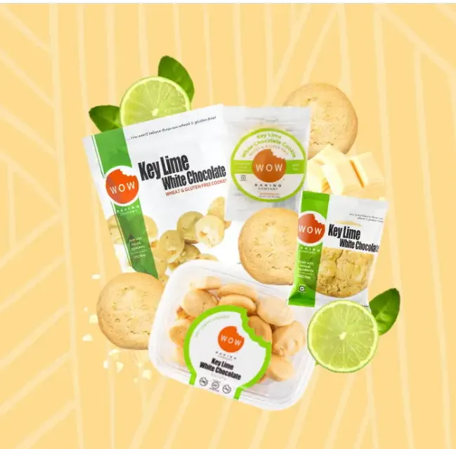 Gluten-Free Key Lime White Chocolate Cookie Grocery Singles 2.75oz - 12