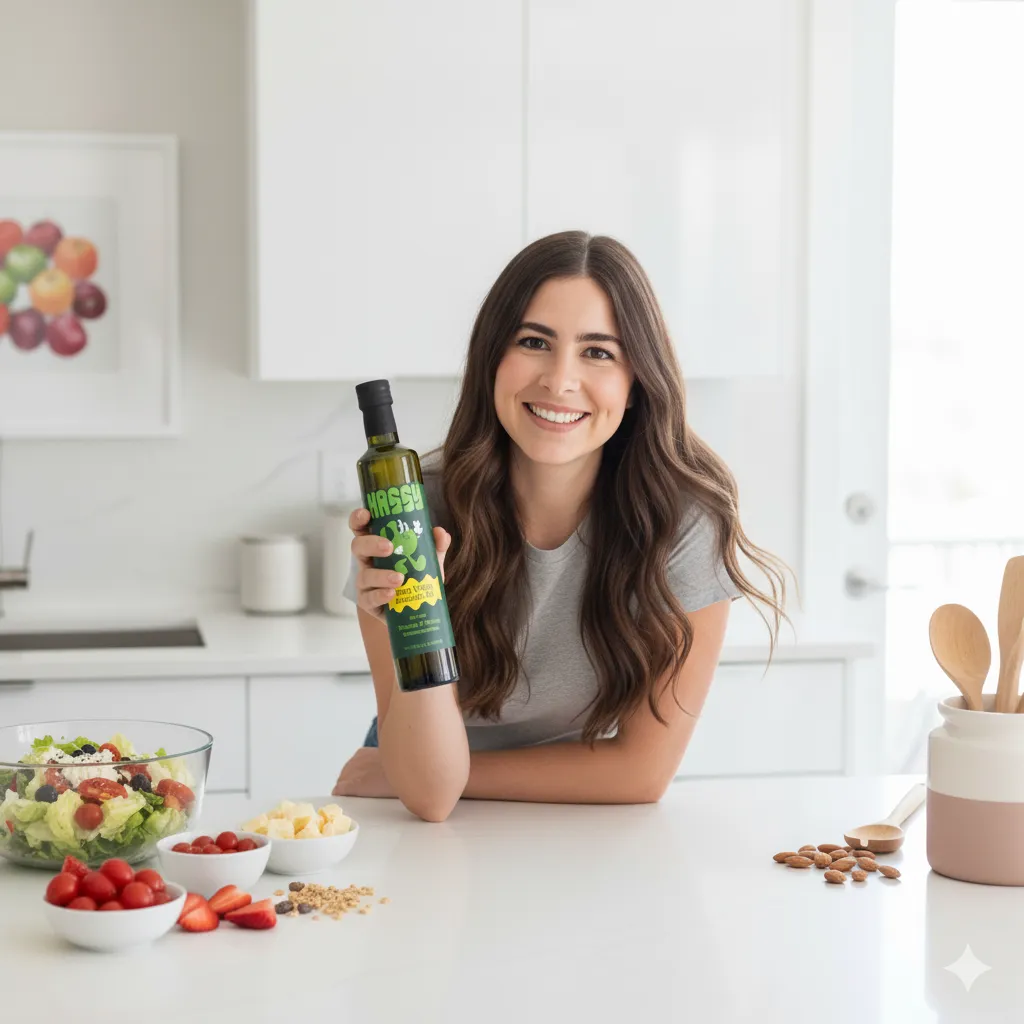 HASSY Extra Virgin Avocado Oil Perfect for Salads, Drizzles & Finishing Touches