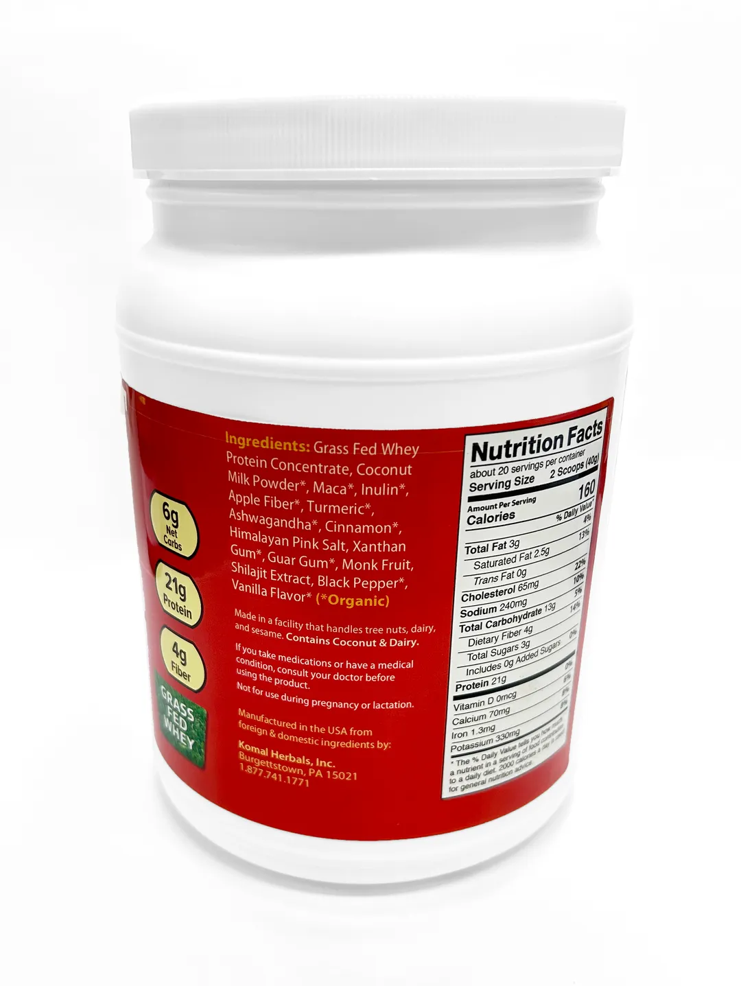Golden-T Whey Protein, Vanilla