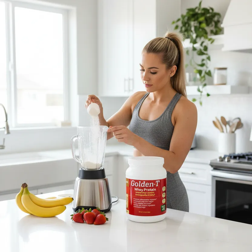 Golden-T Whey Protein, Vanilla