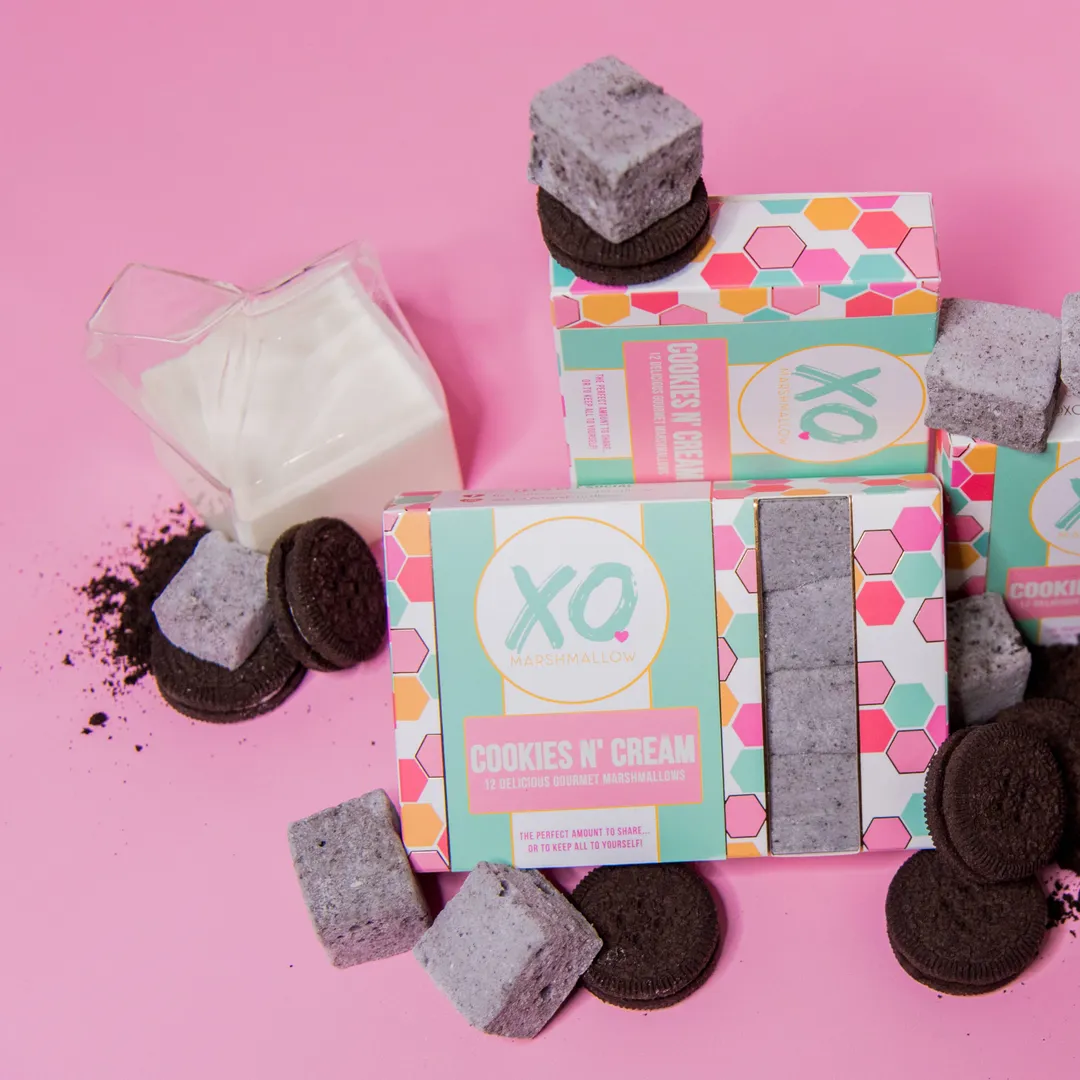 Cookies and Cream Marshmallows / Gluten Free /Nut & Dye Free