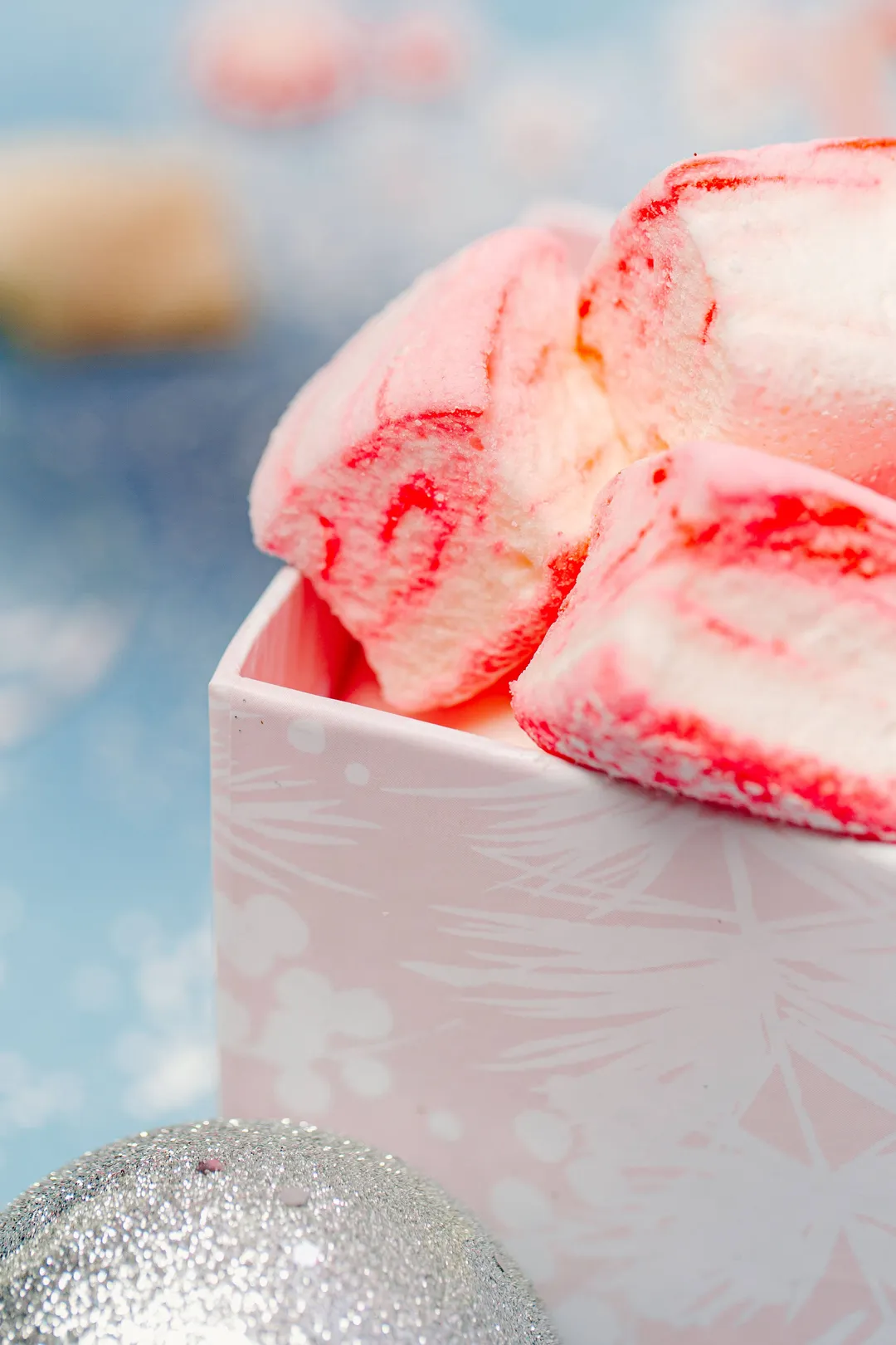 Peppermint Marshmallows / Gluten Free / Dairy Free / Candies