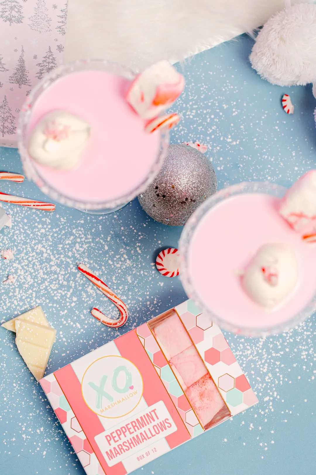 Peppermint Marshmallows / Gluten Free / Dairy Free / Candies