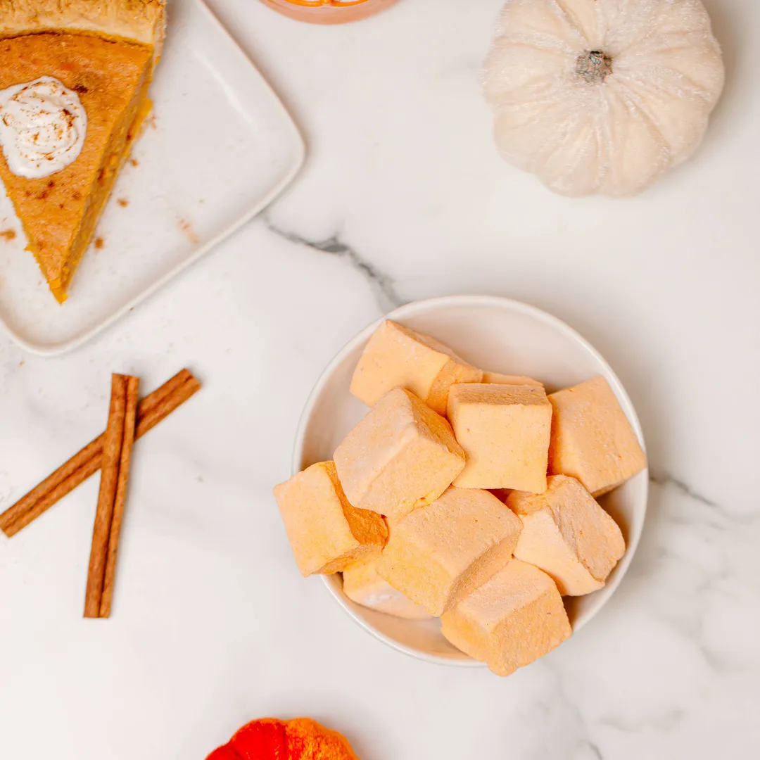 Pumpkin Spice Marshmallows / Gluten Free / Dairy & Nut Free 