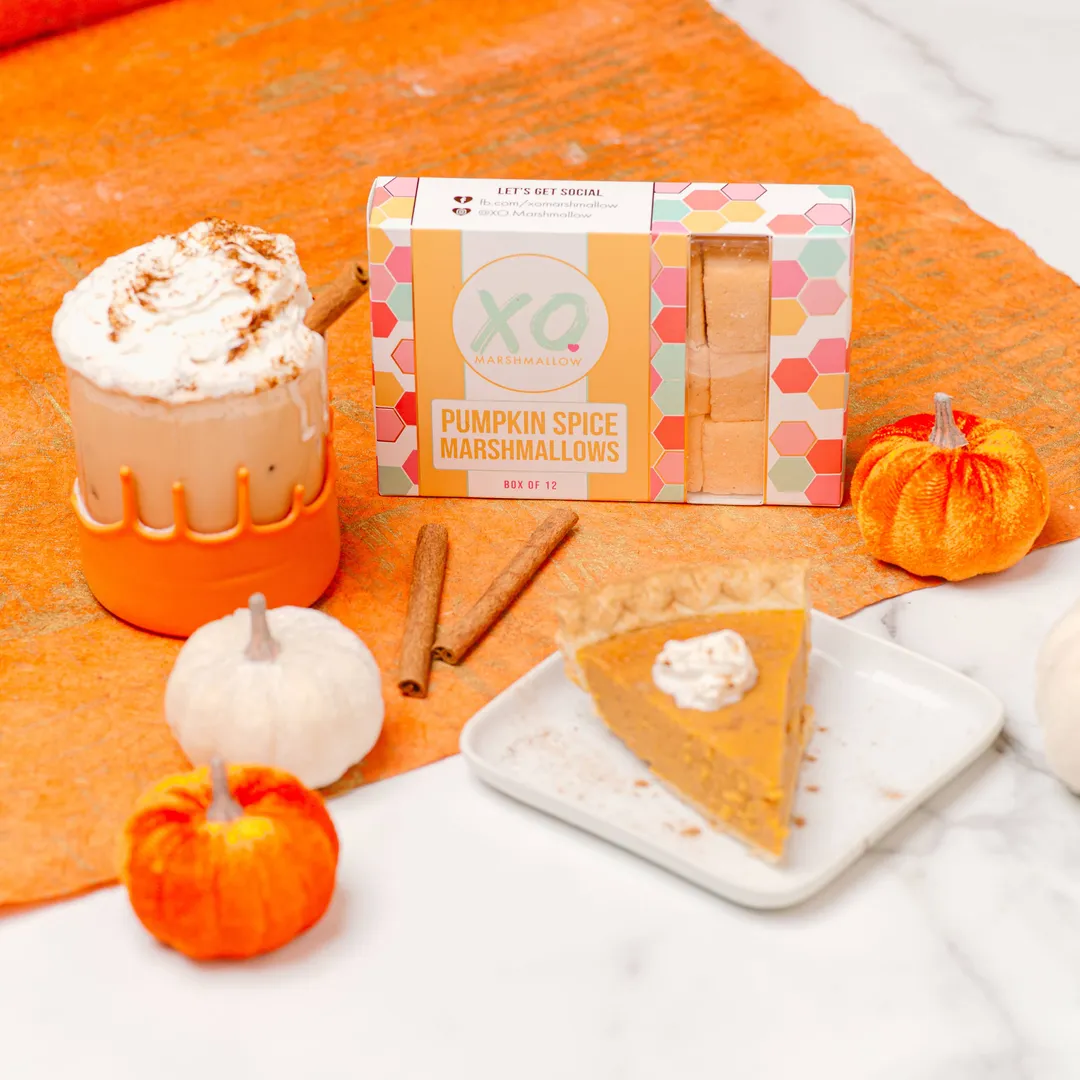 Pumpkin Spice Marshmallows / Gluten Free / Dairy & Nut Free 