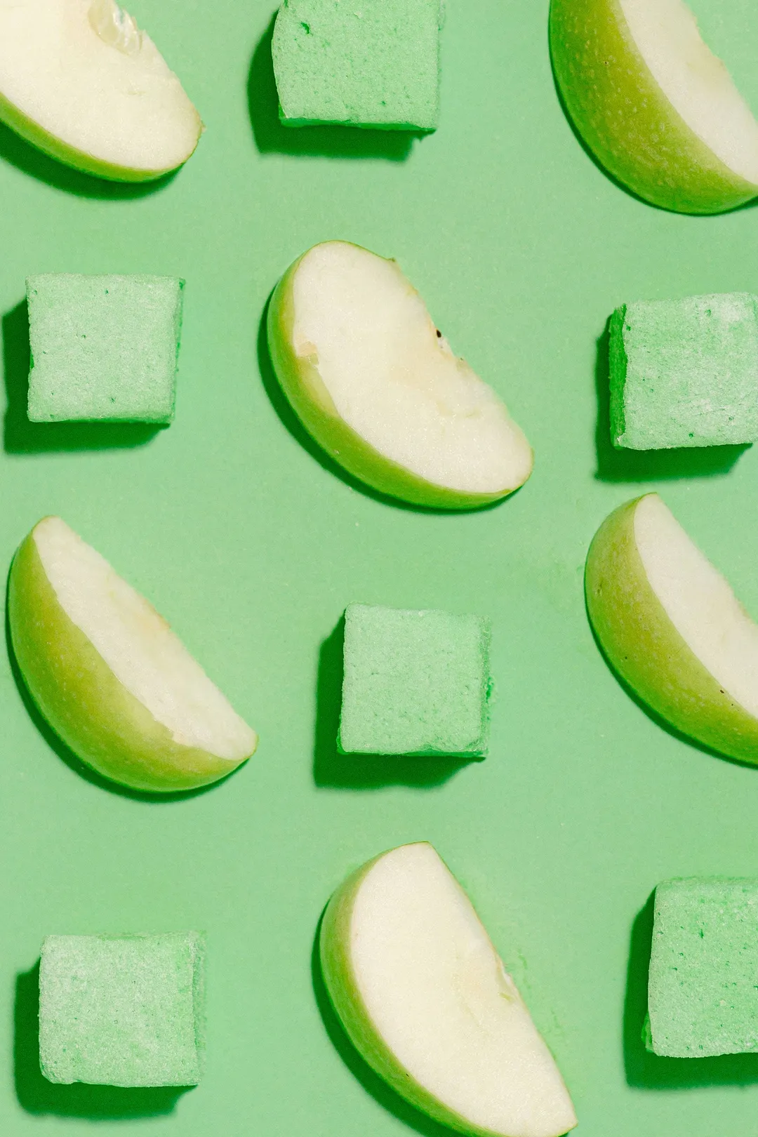 Sour Green Apple Marshmallows / Gluten Free / Dairy Free