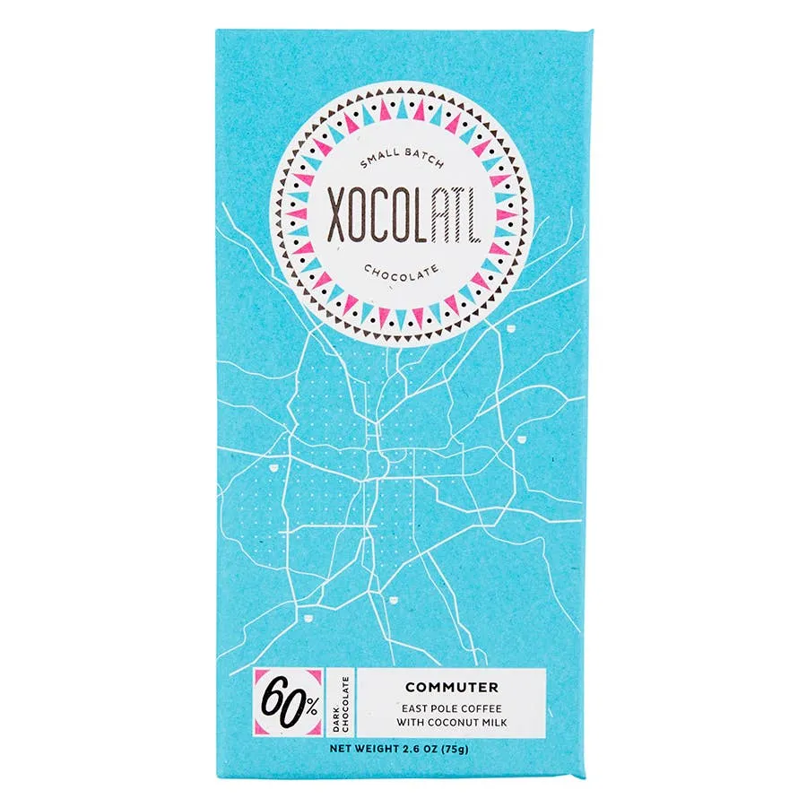 Commuter: 60% dark chocolate with coconut milk & coffee