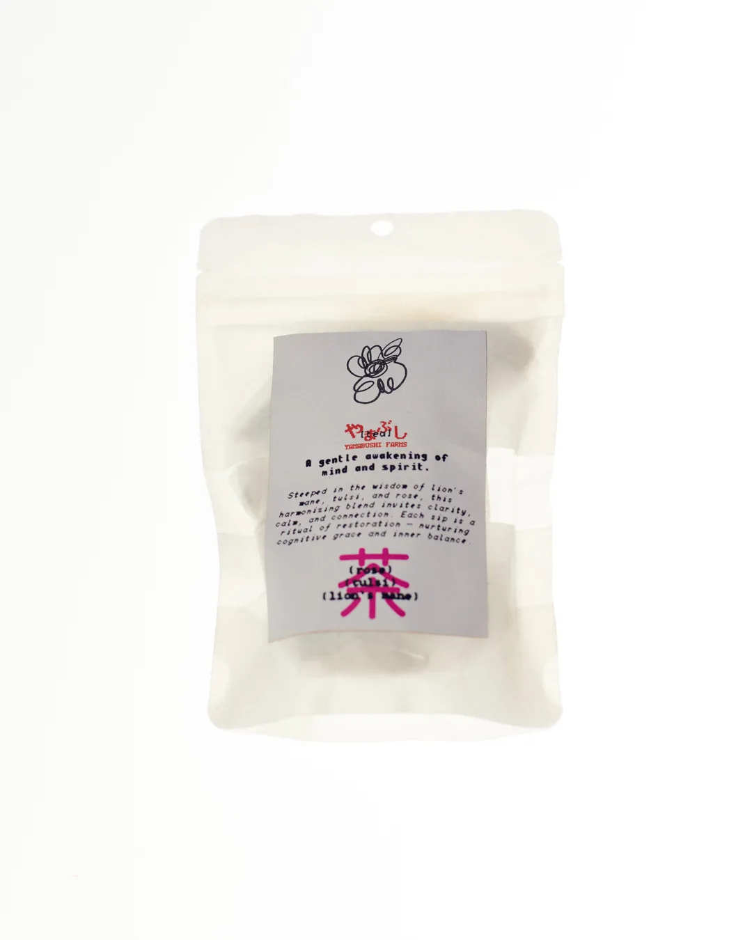 Lion's Mane Tulsi Rose Tea