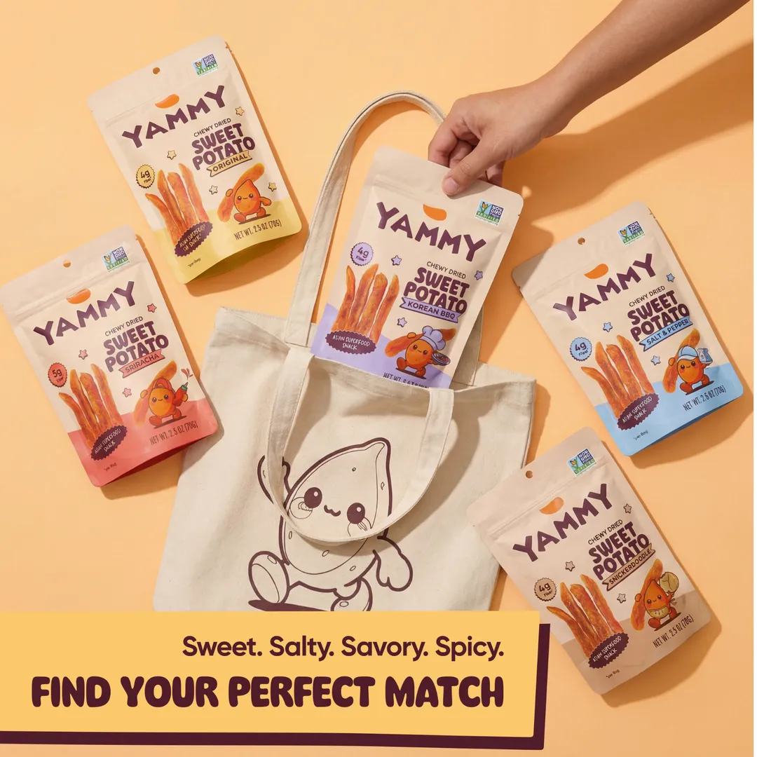 Snickerdoodle Dried Sweet Potato Sticks: Vegan Gluten-Free Snacks (Pack of 18)