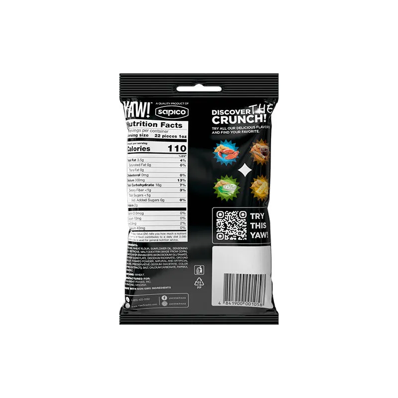 YAW! Tomato and Herb Baked Baguette Bites Snack 2oz