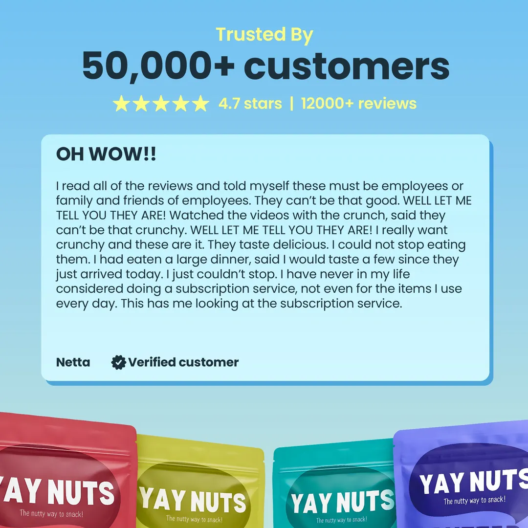 Yay Nuts Butter Toffee Peanuts, 12 oz Resealable Pouch