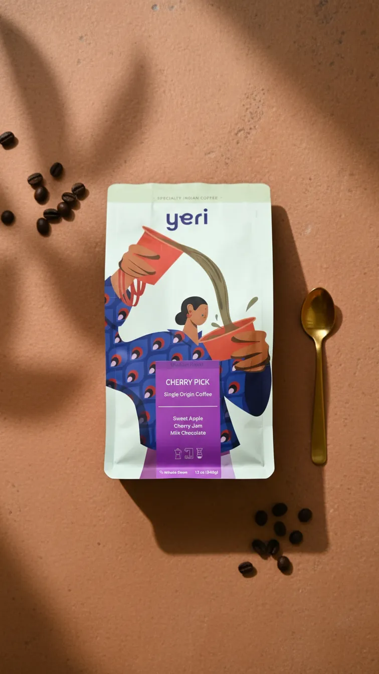 Cherry Pick — Anaerobic Natural Microlot | Ratnagiri Estate | South Indian Specialty Coffee