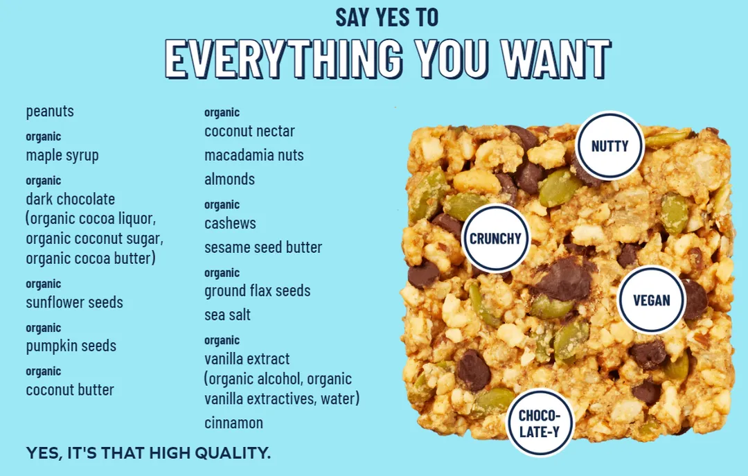 Peanut Butter Dark Chocolate - Low Sugar Snack Bar