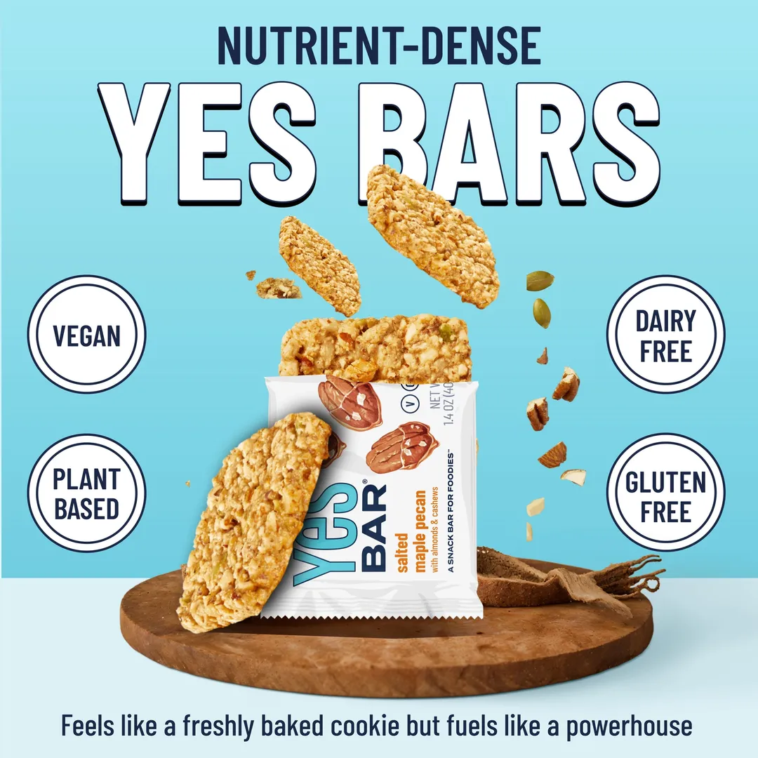 Salted Maple Pecan - Low Sugar Snack Bar