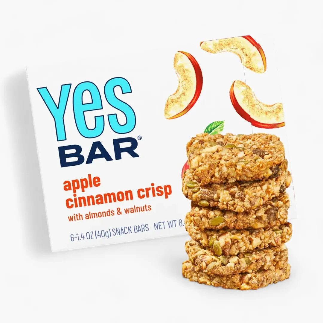 Apple Cinnamon Crisp - Low Sugar Snack Bar
