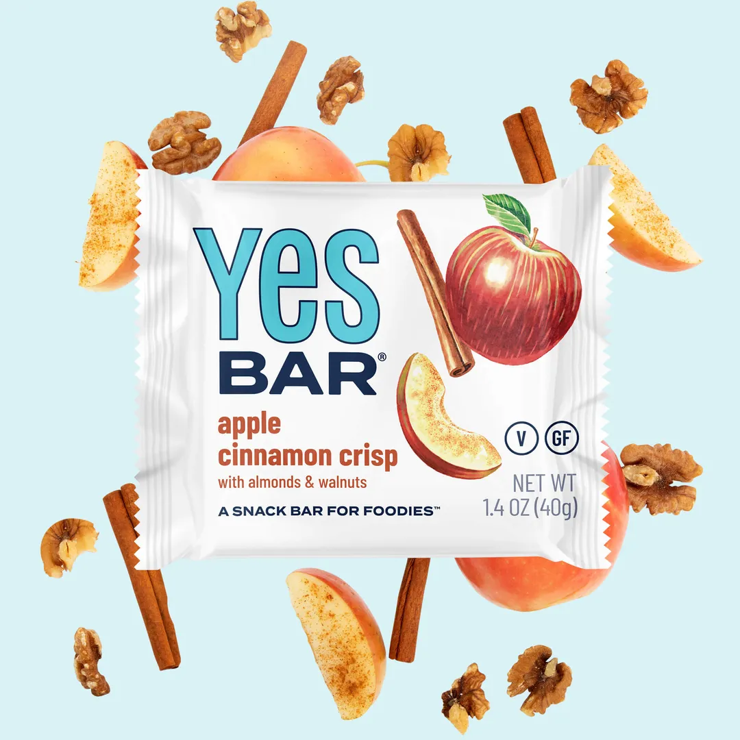 Apple Cinnamon Crisp - Low Sugar Snack Bar